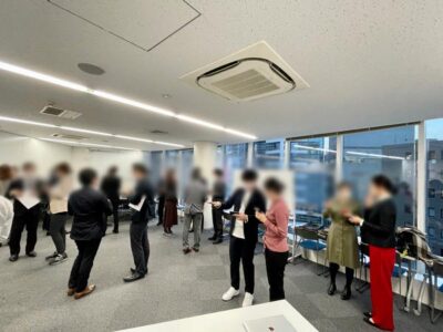 レアル会議室で開催したビジネス交流会（東京・西新宿）