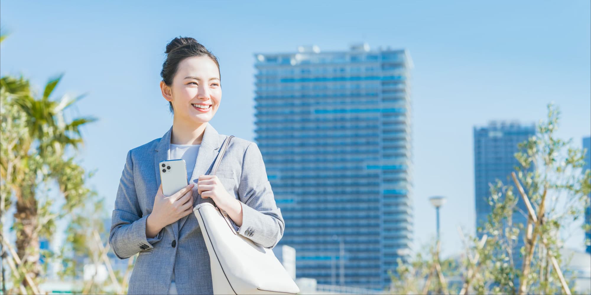 Doomoの交流会へ向かう女性