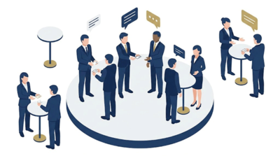 協力会社を探す方法 ‐ ビジネス交流会を活用する