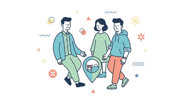 県人会イベントで同郷の参加者が和やかに交流している様子