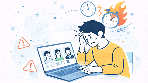 失敗パターン③ 人柄などをよく確認せずに仲間を集めてしまう