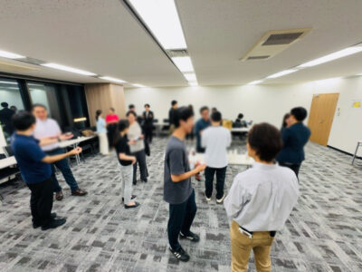 渋谷で開催したビジネス交流会