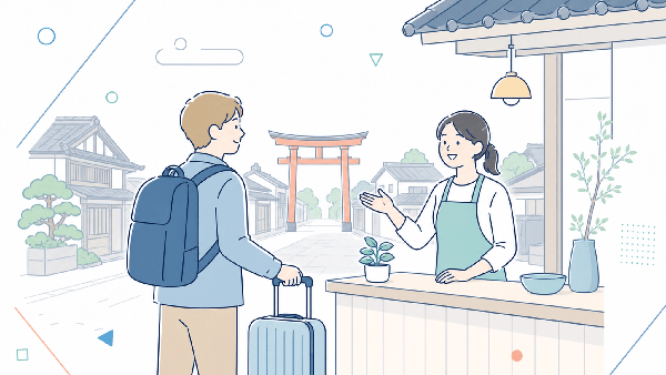 個人で小さく始めるインバウンドビジネスのイメージ