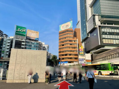 宮益坂口